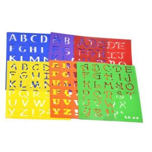 Colorful Glossy PP Stencil