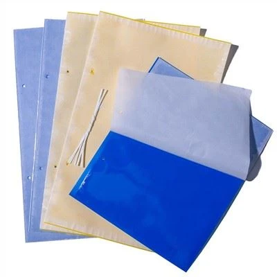 Dual-side insect sticky traps (yellow/blue/customized)