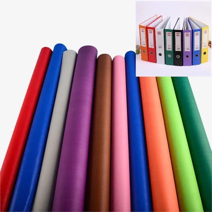 Embossed PP Film With Paper Using For Making Lever Arch File